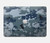 W2346 Navy Camo Camouflage Graphic Hard Case Cover For MacBook Air 13″ (2022,2024) - A2681, A3113