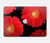 W2478 Red Daisy flower Hard Case Cover For MacBook Air 13″ (2022,2024) - A2681, A3113