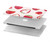 W3481 Strawberry Hard Case Cover For MacBook Air 13″ (2022,2024) - A2681, A3113