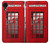 W0058 British Red Telephone Box Hard Case and Leather Flip Case For Samsung Galaxy A03 Core