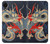 W2073 Japan Dragon Art Hard Case and Leather Flip Case For Samsung Galaxy A03 Core