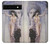 W3353 Gustav Klimt Allegory of Sculpture Hard Case and Leather Flip Case For Google Pixel 6a