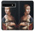 W3471 Lady Ermine Leonardo da Vinci Hard Case and Leather Flip Case For Google Pixel 6a