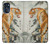 W1934 Chinese Tiger Painting Hard Case and Leather Flip Case For Motorola Moto G (2022)