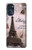 W2211 Paris Postcard Eiffel Tower Hard Case and Leather Flip Case For Motorola Moto G (2022)