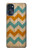 W3033 Vintage Wood Chevron Graphic Printed Hard Case and Leather Flip Case For Motorola Moto G (2022)