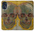 W3359 Vincent Van Gogh Skull Hard Case and Leather Flip Case For Motorola Moto G (2022)
