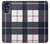 W3452 Plaid Fabric Pattern Hard Case and Leather Flip Case For Motorola Moto G (2022)