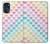 W3499 Colorful Heart Pattern Hard Case and Leather Flip Case For Motorola Moto G (2022)