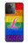 W2900 Rainbow LGBT Lesbian Pride Flag Hard Case and Leather Flip Case For OnePlus Ace