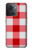 W3535 Red Gingham Hard Case and Leather Flip Case For OnePlus Ace