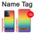 W3698 LGBT Gradient Pride Flag Hard Case and Leather Flip Case For OnePlus Ace