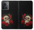 W3753 Dark Gothic Goth Skull Roses Hard Case and Leather Flip Case For OnePlus Ace