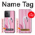 W3805 Flamingo Pink Pastel Hard Case and Leather Flip Case For OnePlus Ace