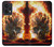 W0863 Hell Fire Skull Hard Case and Leather Flip Case For OnePlus Nord CE 2 Lite 5G