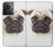 W1852 Pug Dog Hard Case and Leather Flip Case For OnePlus 10R