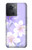 W2361 Purple White Flowers Hard Case and Leather Flip Case For OnePlus 10R