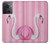 W3805 Flamingo Pink Pastel Hard Case and Leather Flip Case For OnePlus 10R