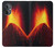 W0745 Volcano Lava Hard Case and Leather Flip Case For OnePlus Nord N20 5G