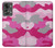 W2525 Pink Camo Camouflage Hard Case and Leather Flip Case For OnePlus Nord 2T