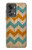 W3033 Vintage Wood Chevron Graphic Printed Hard Case and Leather Flip Case For OnePlus Nord 2T