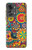 W3272 Colorful Pattern Hard Case and Leather Flip Case For OnePlus Nord 2T