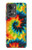 W3459 Tie Dye Hard Case and Leather Flip Case For OnePlus Nord 2T