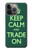 W3862 Keep Calm and Trade On Hard Case and Leather Flip Case For iPhone 13 Pro