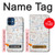 W3903 Travel Stamps Hard Case and Leather Flip Case For iPhone 12 mini