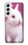 W3870 Cute Baby Bunny Hard Case and Leather Flip Case For Samsung Galaxy S22