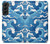 W3901 Aesthetic Storm Ocean Waves Hard Case and Leather Flip Case For Samsung Galaxy S22 Plus