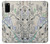 W3882 Flying Enroute Chart Hard Case and Leather Flip Case For Samsung Galaxy S20