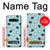 W3860 Coconut Dot Pattern Hard Case and Leather Flip Case For Samsung Galaxy S10
