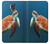 W3899 Sea Turtle Hard Case and Leather Flip Case For Samsung Galaxy S5