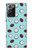 W3860 Coconut Dot Pattern Hard Case and Leather Flip Case For Samsung Galaxy Note 20 Ultra, Ultra 5G