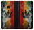 W3890 Reggae Rasta Flag Smoke Hard Case and Leather Flip Case For Samsung Galaxy A20e