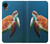 W3899 Sea Turtle Hard Case and Leather Flip Case For Samsung Galaxy A03 Core