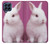 W3870 Cute Baby Bunny Hard Case and Leather Flip Case For Samsung Galaxy M53