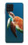 W3899 Sea Turtle Hard Case and Leather Flip Case For Samsung Galaxy M22