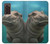 W3871 Cute Baby Hippo Hippopotamus Hard Case For Samsung Galaxy Z Fold2 5G