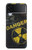 W3891 Nuclear Hazard Danger Hard Case For Samsung Galaxy Z Flip 3 5G