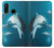 W3878 Dolphin Hard Case and Leather Flip Case For Huawei P30 lite