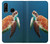 W3899 Sea Turtle Hard Case and Leather Flip Case For Huawei P30 lite