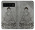 W3873 Buddha Line Art Hard Case and Leather Flip Case For Google Pixel 6 Pro