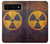 W3892 Nuclear Hazard Hard Case and Leather Flip Case For Google Pixel 6 Pro