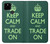 W3862 Keep Calm and Trade On Hard Case and Leather Flip Case For Google Pixel 4a 5G