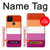 W3887 Lesbian Pride Flag Hard Case and Leather Flip Case For Google Pixel 4a 5G