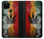 W3890 Reggae Rasta Flag Smoke Hard Case and Leather Flip Case For Google Pixel 4a 5G