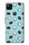 W3860 Coconut Dot Pattern Hard Case and Leather Flip Case For Google Pixel 4a