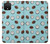 W3860 Coconut Dot Pattern Hard Case and Leather Flip Case For Google Pixel 4 XL